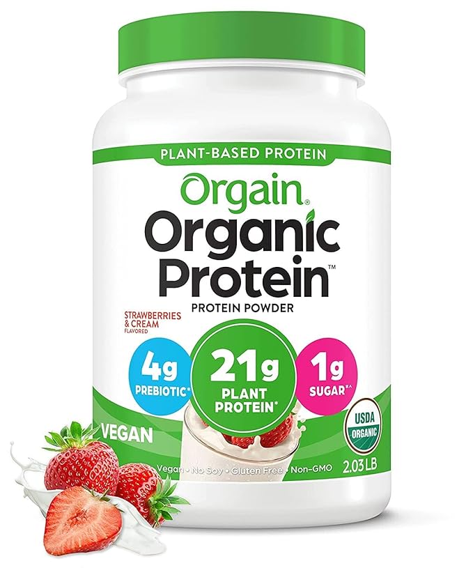 Orgain Organic Plant-Based Protein Powder